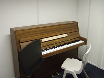 image of one of the department practice rooms