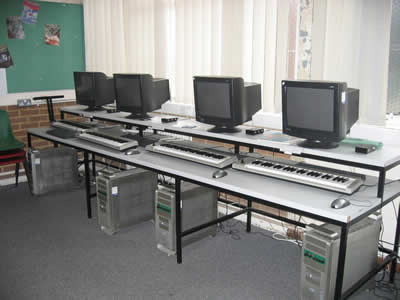 image of the music technology suite