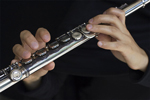 image of someone playing a flute