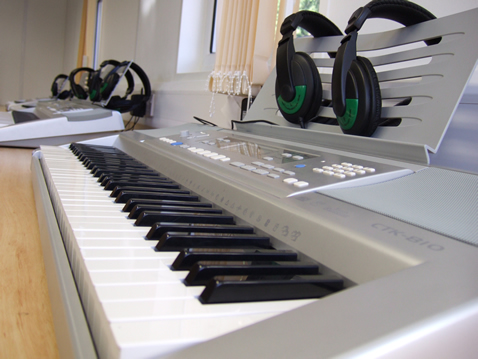 image of a school keyboard